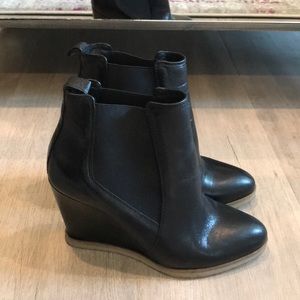 Italian wedge booties